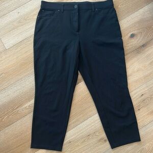 Chicos Black Cropped Pants